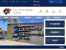 Tablet Screenshot of ckprice.orlandusd.net